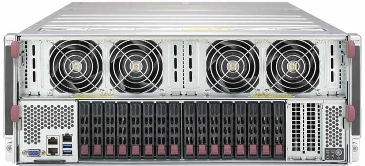 Superserver SYS-4028GR-TVRT- Servidor para Rack 4U Supermicro