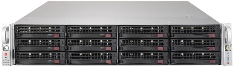 Servidor Rackmount 2U Supermicro Superserver SYS-6029U-TRT