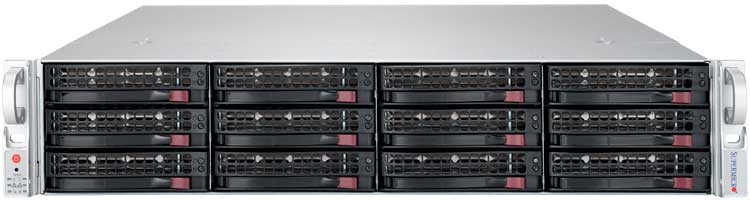 Supermicro 2U Rackmount SSG-6029P-E1CR12H SuperStorage