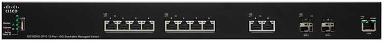 Cisco SG350XG-2F10 - Switch Gerenciável 10 portas LAN 10G 