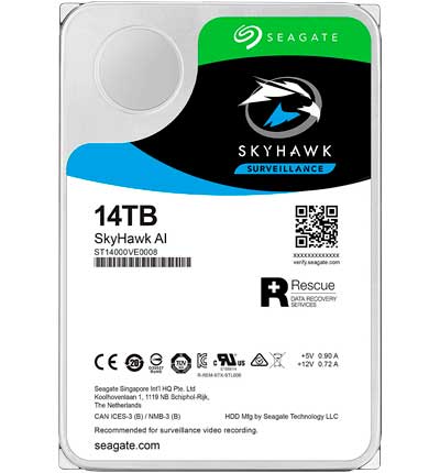 ST14000VE0008 Seagate - HD SATA 14TB SkyHawk AI