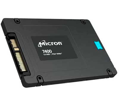 Micron MTFDKCB3T8TDZ-1AZ1ZAB - SSD 3,84TB U.3/PCIe NVMe 7400 Pro