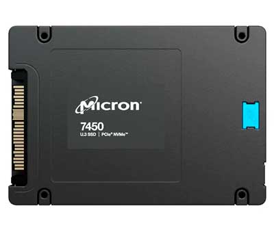 Micron MTFDKCC1T9TFR-1BC1ZABYY - SSD 1.92TB U.3/PCIe NVMe 7450 Pro