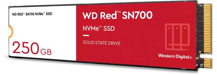 WDS250G1R0C Western Digital - SSD 250GB Red SN700 NVMe