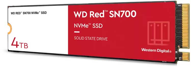WDS400T1R0C Western Digital - SSD 4TB Red SN700 NVMe