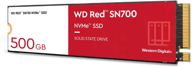 WDS500G1R0C Western Digital - SSD 500GB Red SN700 NVMe