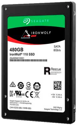 IronWolf 110 480GB - SSD Seagate SATA 6 Gb/s  ZA480NM10001