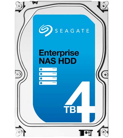 ST4000VN0001 Seagate - Enterprise NAS HDD 7200 RPM 4TB 6Gb/s SATA