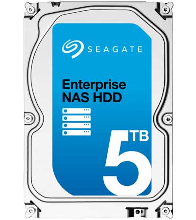 ST5000VN0011 Seagate - Enterprise NAS HDD 7200 RPM 5TB 6Gb/s SATA