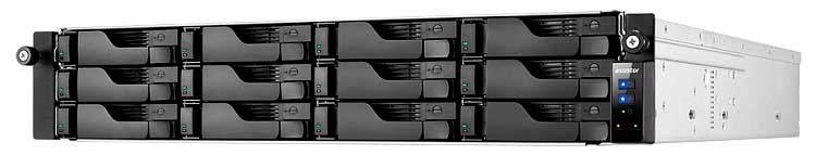  Storage NAS 120TB SATA Rackmount - AS6212RD Asustor