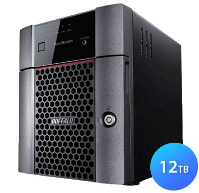 Storage NAS 12TB Terastation 3410DN - Buffalo TS3410DN1204