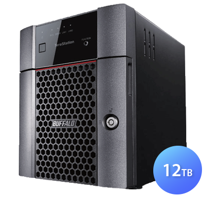 Storage NAS 12TB Terastation 3410DN - Buffalo TS3410DN1204