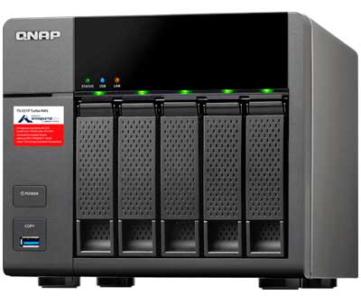 Storage TS-531P Qnap - 5 bay NAS 15TB HDD/SSD Hot Swappable SATA