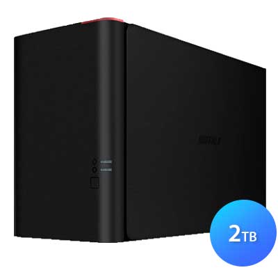 Storage 2 baias 2TB Terastation 1200D - Buffalo TS1200D0202