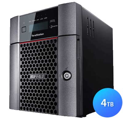 Storage 4 baias 4TB 5410DN - TS5410DN0402 Buffalo