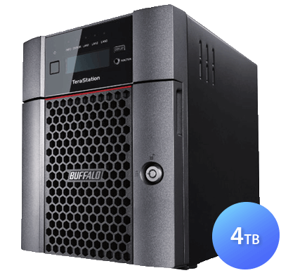 Storage 4 baias 4TB 5410DN - TS5410DN0402 Buffalo