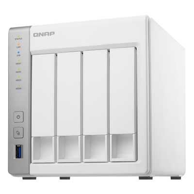 TS-431P2 56TB Qnap - Storage NAS 4 baias p/ hard disks ou SSD SATA