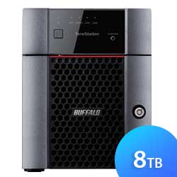 Storage NAS 8TB Terastation 3410DN - Buffalo TS3410DN0802