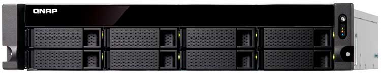 Qnap TVS-872XU - Storage 96TB com 8 baias hot-swappable