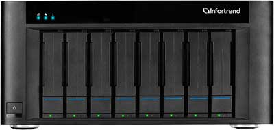 EonStor GSe Pro 108 Infortrend - Storage 8 Bay Entry Level 