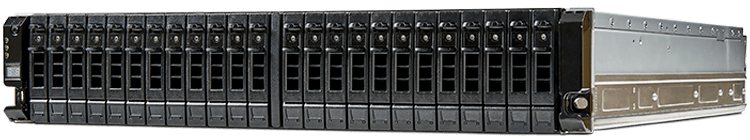 Storage All Flash 46TB Nytro X 2U24 p/ Memórias SSD SAS Seagate