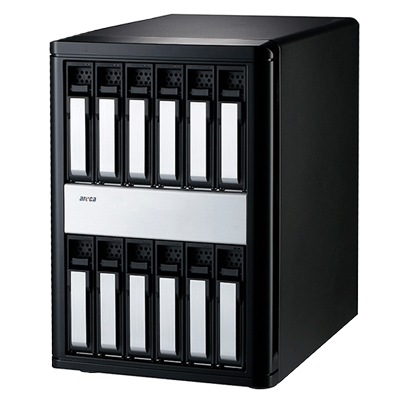 ARC-4038-12 Areca - Storage JBOD p/ 12 Hard Disks SATA/SAS até 144TB