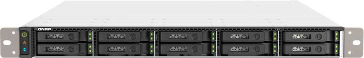 TS-h1090FU Qnap - Storage NAS All Flash 10 Baias p/ HDD SSD/NVMe