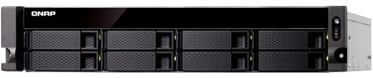 TS-883XU-RP Qnap - Storage NAS 112TB 8 baias SATA/SSD rackmount