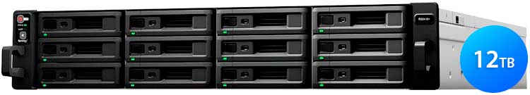 RS2416+ 12TB Synology - Servidor de Rede 12 discos SATA