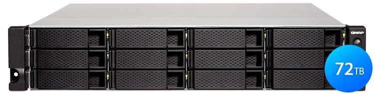 TS-1231XU Qnap - Servidor NAS para backup 72TB