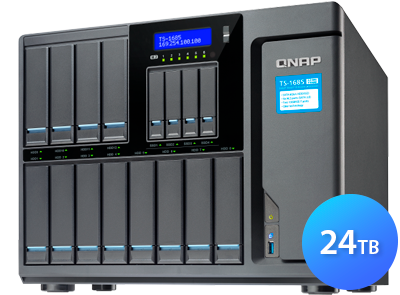 TS-1685 Qnap 24TB - Storage NAS 12 baias