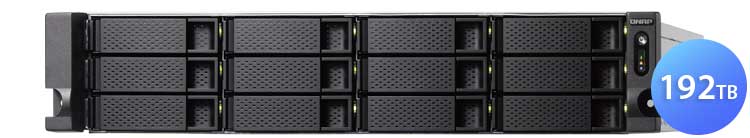 Qnap TS-1283XU-RP - Storage NAS 12 baias rackmount SATA até 192TB