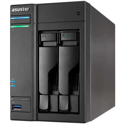 Asustor AS5002T - Storage NAS 2 Baias até 36TB