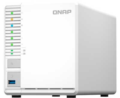 TS-364 Qnap - NAS Server 3 Bay SATA Doméstico