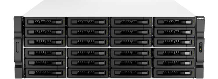 TS-h3087XU-RP Qnap - Hybrid Storage 30 Bay p/ HDD SATA/SSD 10GbE