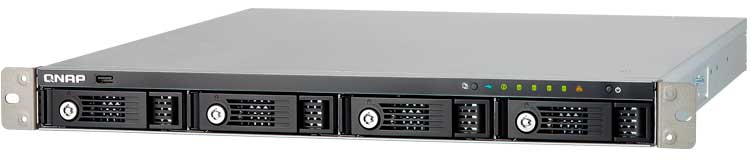 TS-431U 12TB Storage NAS 4 baias Rack Qnap