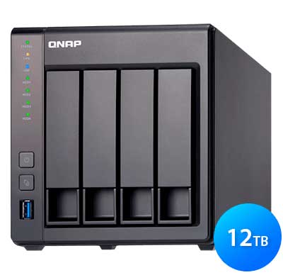 TS-431X 12TB - Storage NAS para 4 hard disks SATA