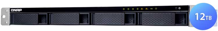 Qnap TS-431XeU 12TB - Storage NAS 4 Baias Rackmount SATA/SSD