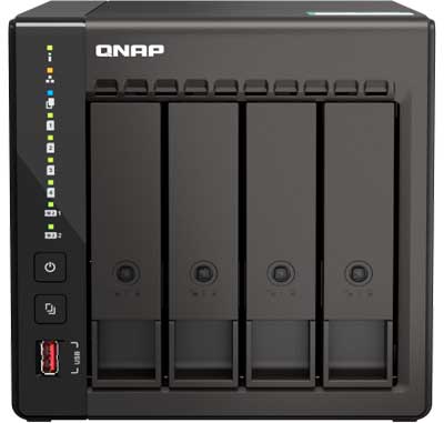 TS-453E Qnap - Storage NAS 4 Baias p/ HDD SATA