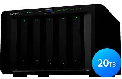 DS1515 Synology - Storage NAS DiskStation 20TB