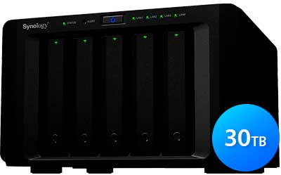 DS1515+ 30TB Synology - Storage NAS DiskStation