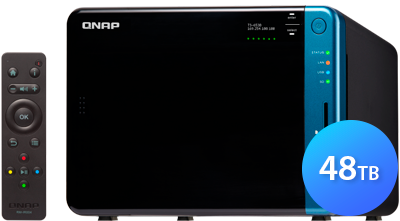 TS-653B Qnap 48TB - Storage NAS 6 baias para discos SATA