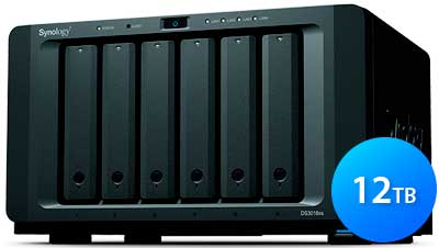 DS3018xs 12TB Synology - 6 bay NAS Storage Diskstation SATA