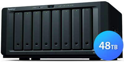 DS1819+ 48TB Synology - Storage NAS 8 baias DiskStation SATA
