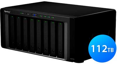 DS2015xs 112TB  Synology - Storage NAS DiskStation SATA