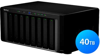 DS2015xs - Storage Synology NAS 40TB DiskStation