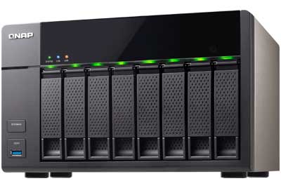 TS-851 112TB Qnap - Storage NAS 8 baias Desktop para discos SATA