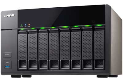 TS-851 32TB Qnap - Storage NAS 8 baias Desktop para discos SATA