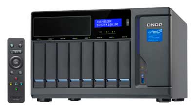 TVS-882BR 112TB Qnap - Storage NAS 8 baias