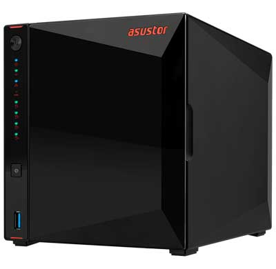 Nimbustor 4 AS5304T Asustor - Storage NAS 4 Baias p/ HDD/SSD SATA